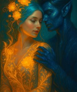 Alternative view of Custom Fantasy Couple portrait (digital)