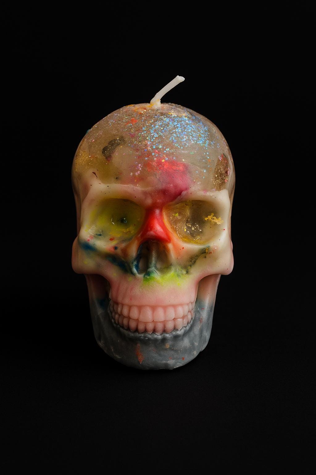 Enchanted Crystal Skull Candle - Image 3