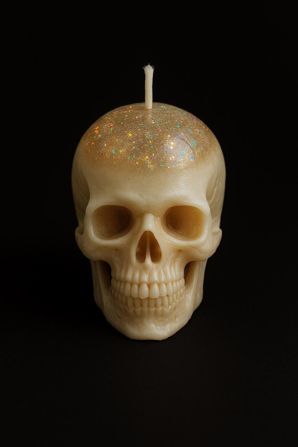 Enchanted Crystal Skull Candle - Image 5