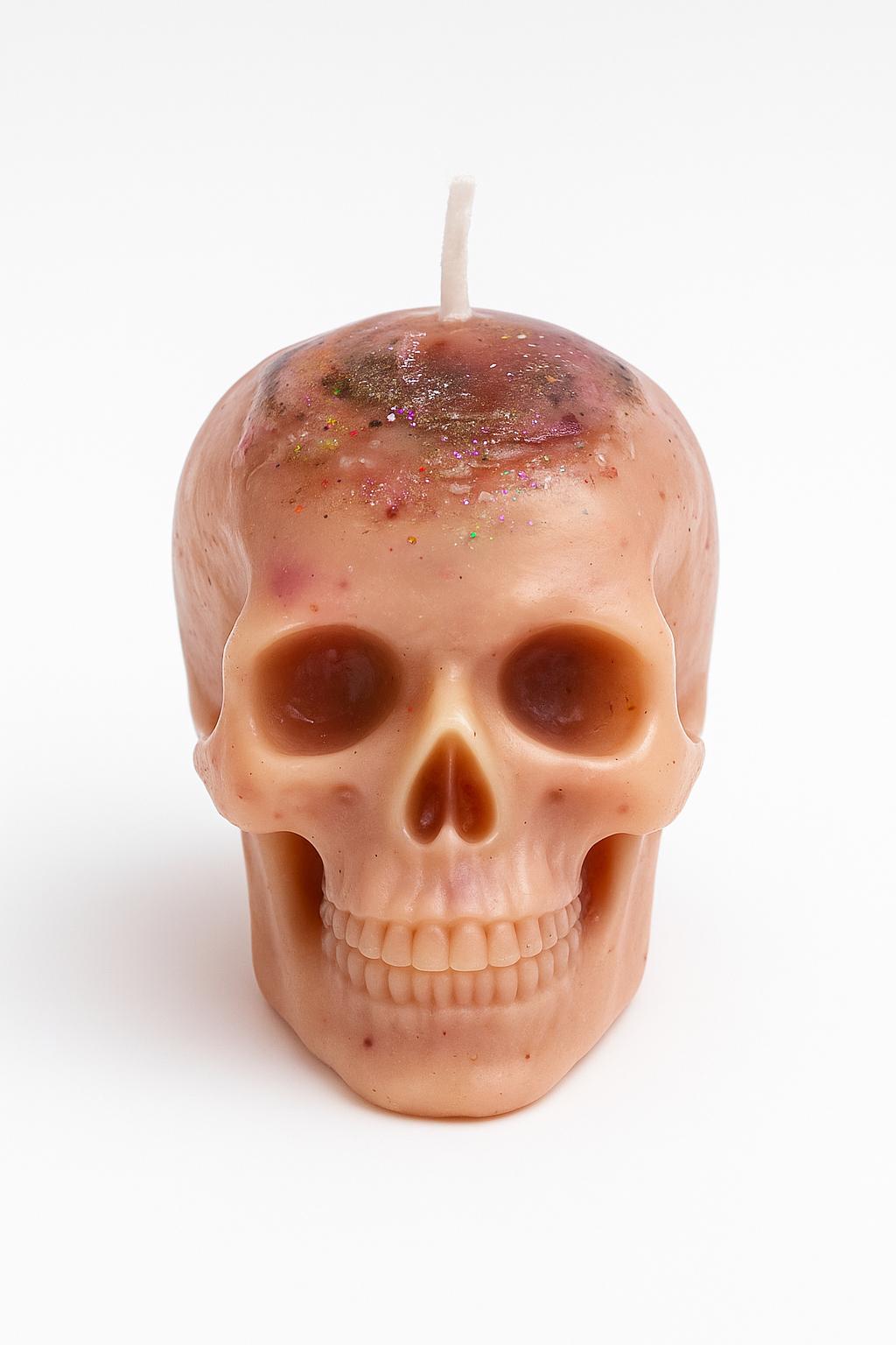 Fertility Blessing Skull Candle - Image 8