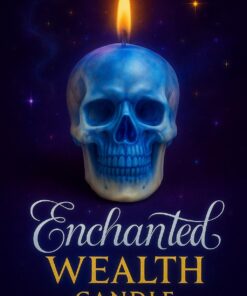 Enchanted Wealth Skull Candle