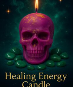 Healing Energy Skull Candle
