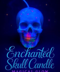 Enchanted Skull Candle
