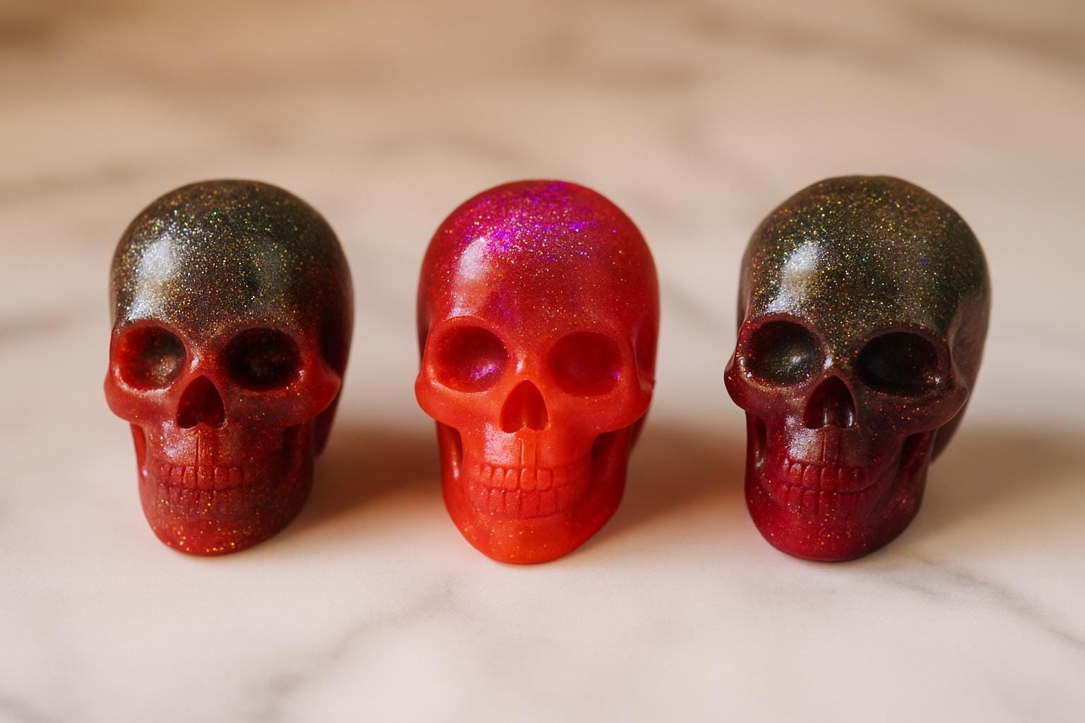 Kismet Glow Skull Soap — XS 1.5in - Image 3