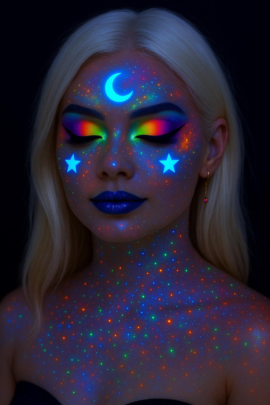 Kismet Cosmic UV Glow Gel — six-color set - Image 2