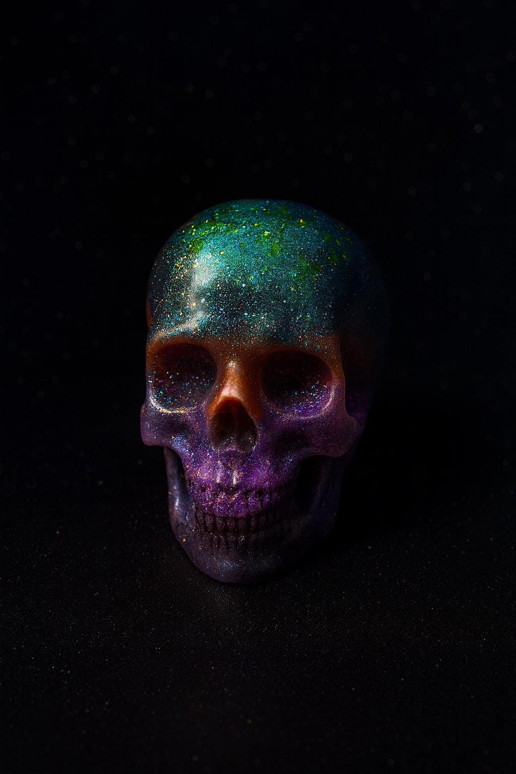 Kismet Glow Skull Soap — M 3in