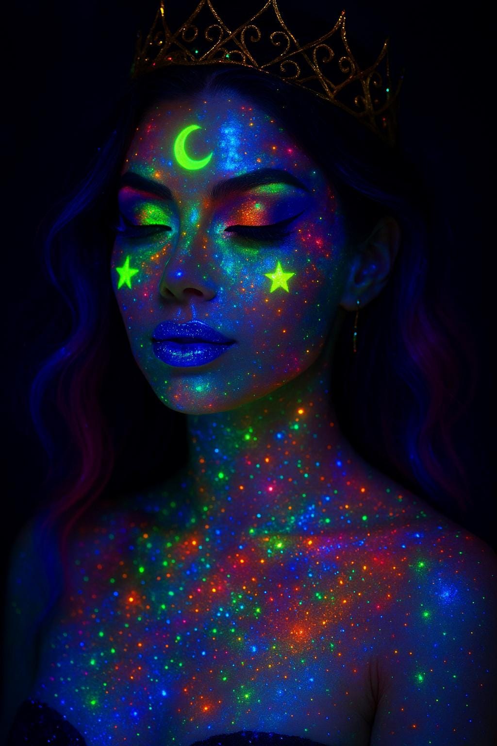Kismet Cosmic UV Glow Gel — six-color set - Image 3