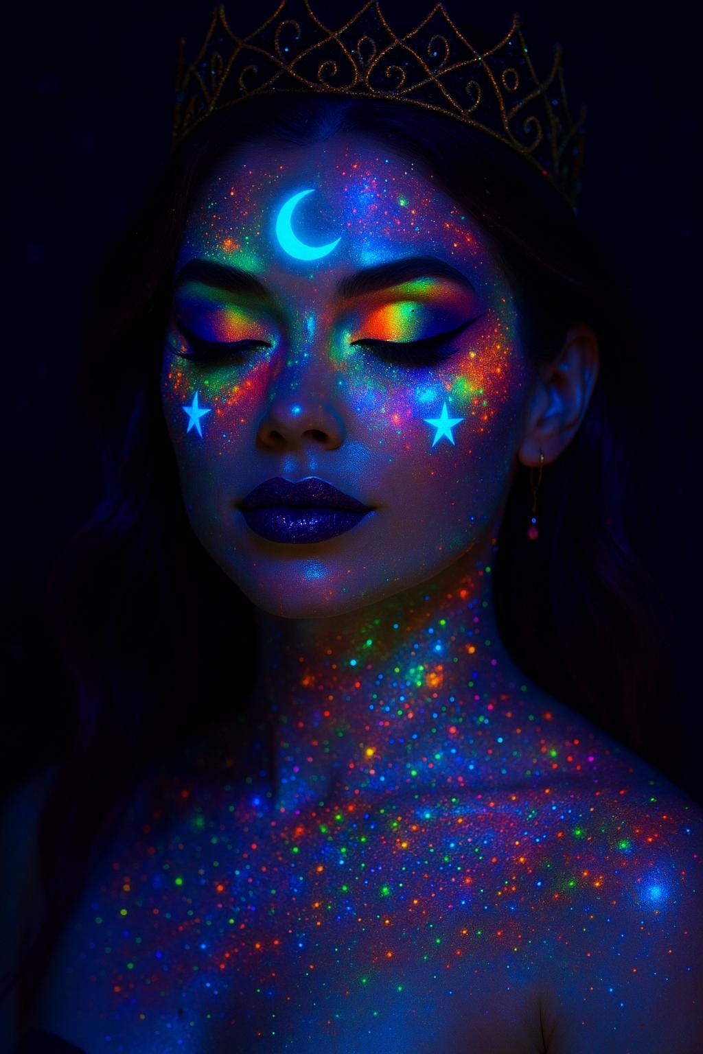 Kismet Cosmic UV Glow Gel — six-color set - Image 4