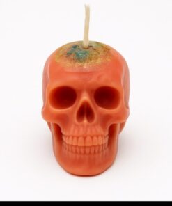 Inferno Skull Candle