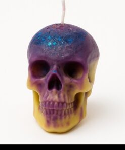 Sapphire Vision Skull Candle